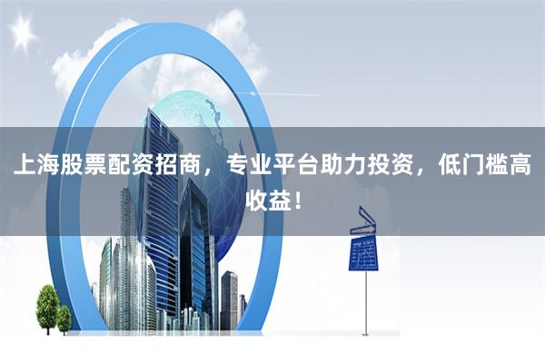 上海股票配资招商，专业平台助力投资，低门槛高收益！
